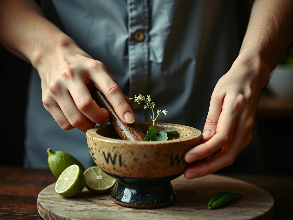 Fűszerek előkészítése